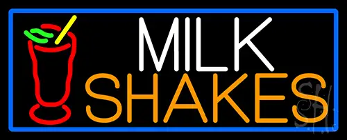 Milk Shakes Neon Sign