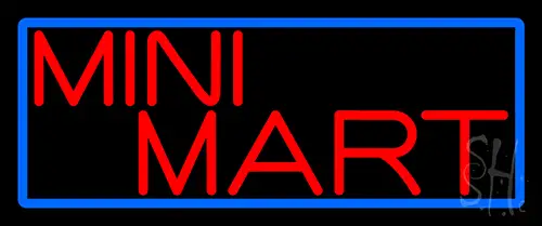 Mini Mart Neon Sign