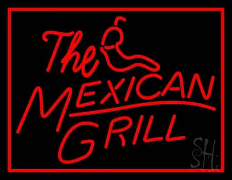 The Red Mexican Grill Neon Sign