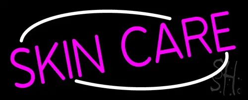 Pink Skin Care Neon Sign