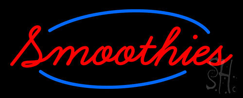 Red Smoothies Neon Sign