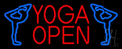 Yoga Open Neon Sign
