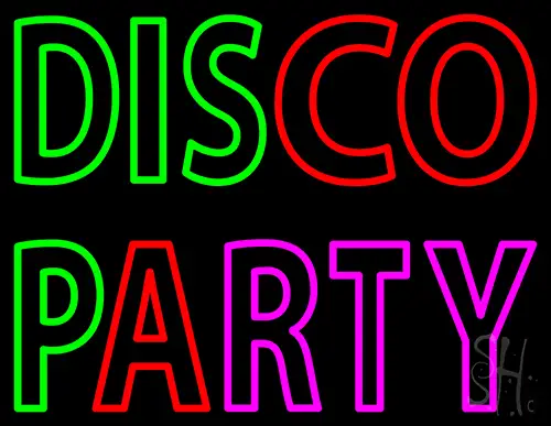 Disco Party Neon Sign