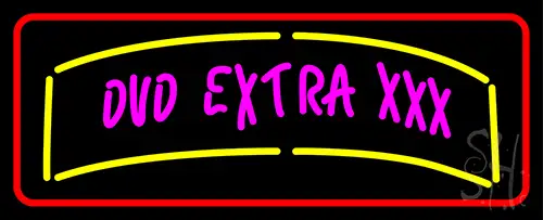 Dvd Extra Xxx 1 Neon Sign
