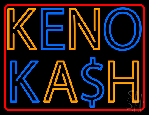 Keno Kash 1 Neon Sign