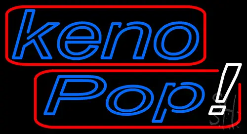 Keno Pop 1 Neon Sign