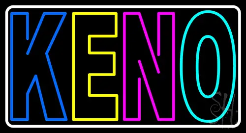 Keno 1 Neon Sign