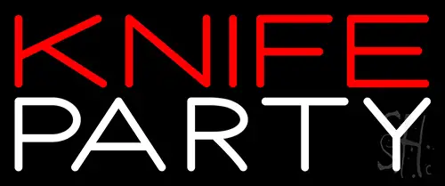 Knife Party 2 Neon Sign