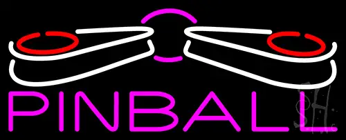 Pinball Logo 1 Neon Sign