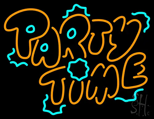 And Party Time 1 Neon Sign