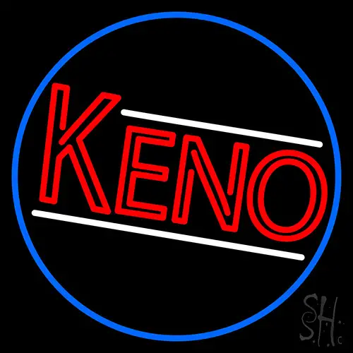 Keno Border 1 Neon Sign