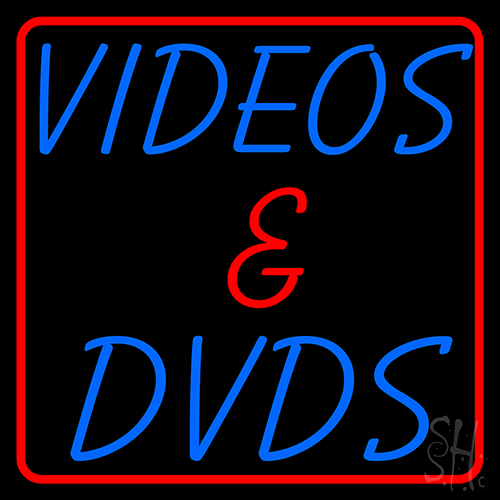 Videos And Dvds 1 Neon Sign