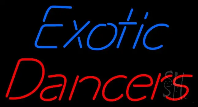 Exotic Dancers Neon Sign