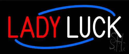 Lady Luck Neon Sign