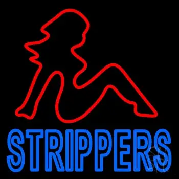 Strippers Neon Sign
