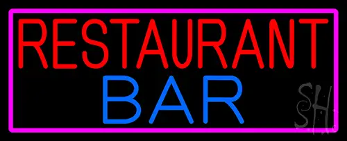 Restaurant Bar Neon Sign
