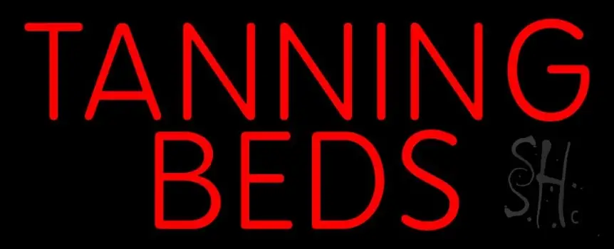 Tanning Beds Neon Sign