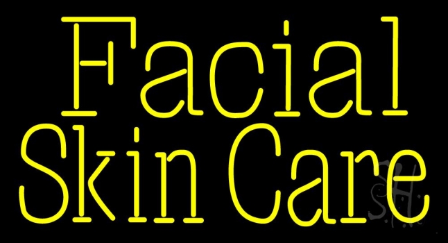 Facial Skin Care Neon Sign