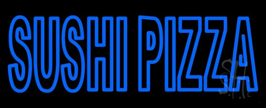 Sushi Pizza Neon Sign