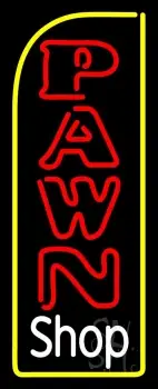 Vertical Pawn Shop Neon Sign