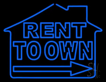 Rent To Own Neon Sign