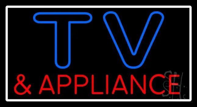 Tv And Appliance 1 Neon Sign