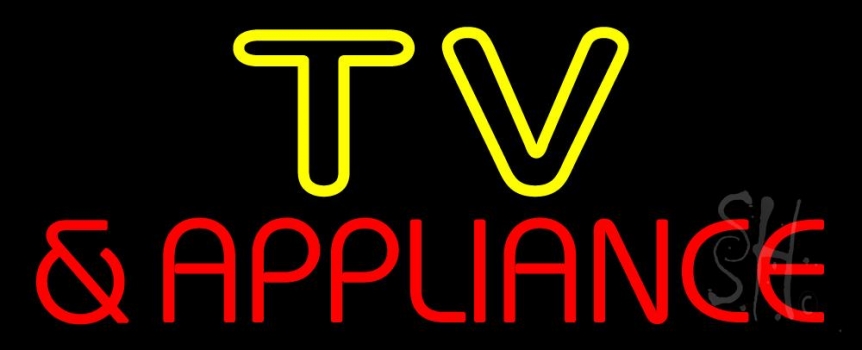 Tv And Appliance 2 Neon Sign