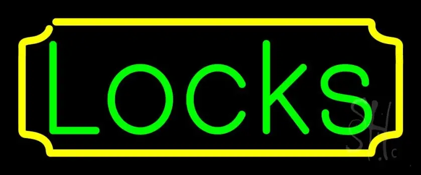 Locks 1 Neon Sign