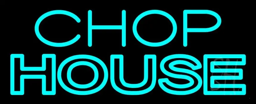 Double Stroke Chophouse Neon Sign