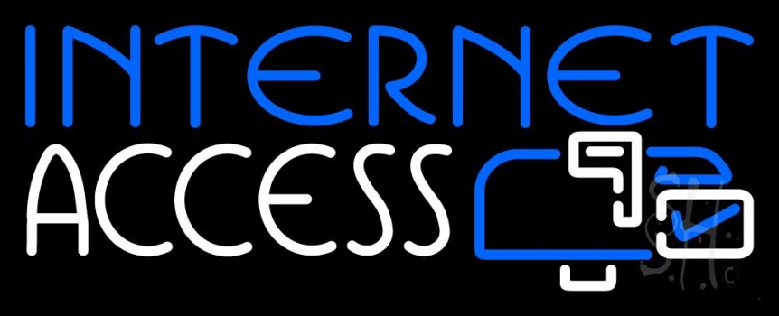 Internet Access Neon Sign
