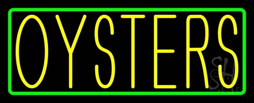 Oysters Neon Sign