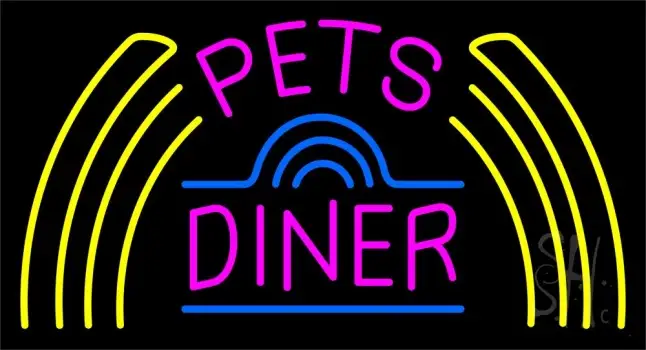 Pet Diner 1 Neon Sign