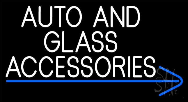 Auto And Glass Accessories 1 Neon Sign