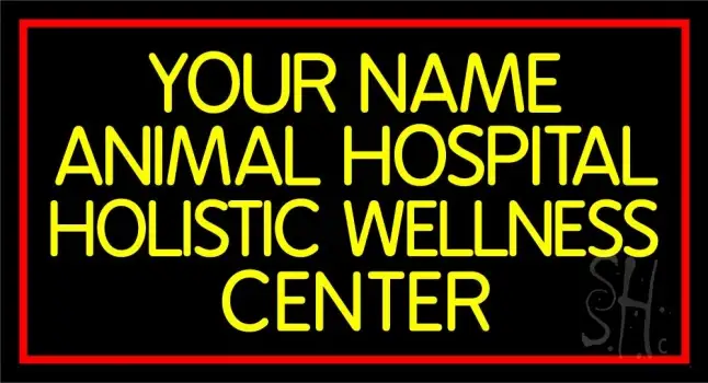 Custom Animal Hospital 1 Neon Sign