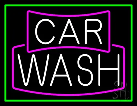 Car Wash Neon Sign