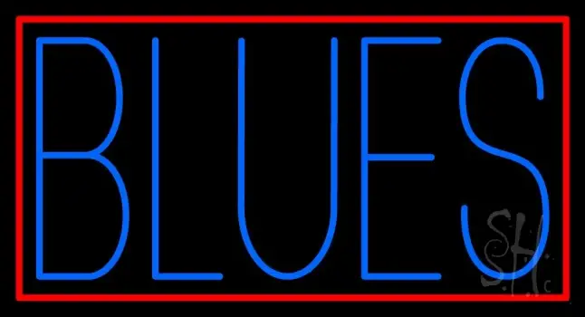 Blues Block 2 Neon Sign