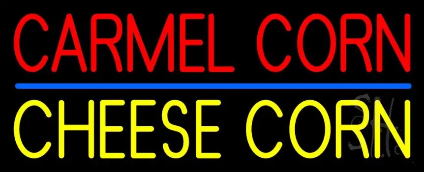 Carmel Corn Cheese Corn Neon Sign