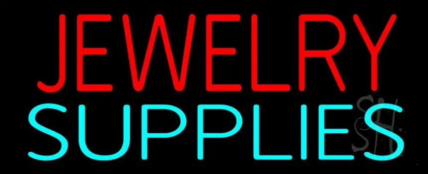 Jewelry Supplies Neon Sign