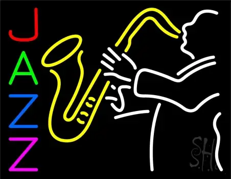 Jazz 3 Neon Sign