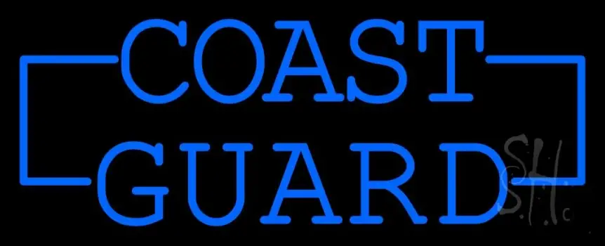 Coast Guard Neon Sign