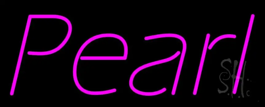 Pearl Pink Neon Sign