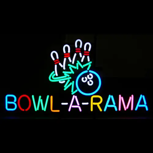 Bowl A Rama Bowling Neon Sign
