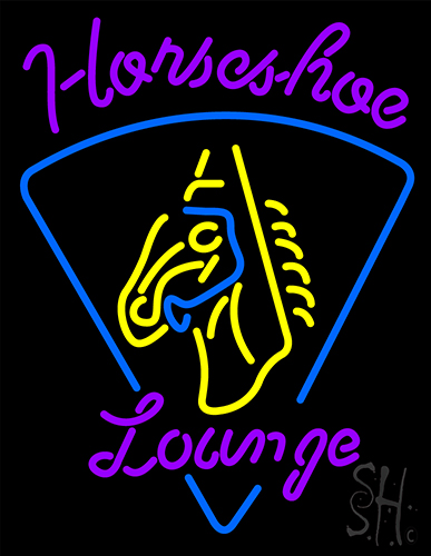 Honseshoe Lounge Neon Sign