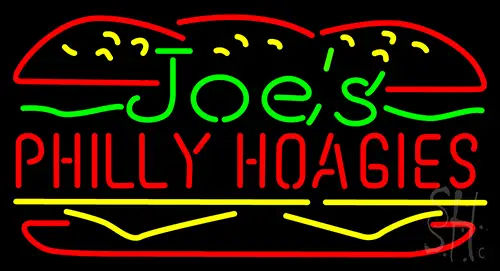 Joes Philly Hoagies Neon Sign