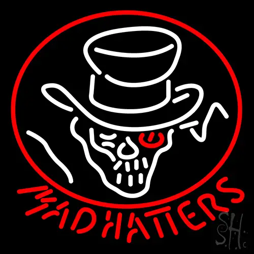 Mad Hatters Neon Sign