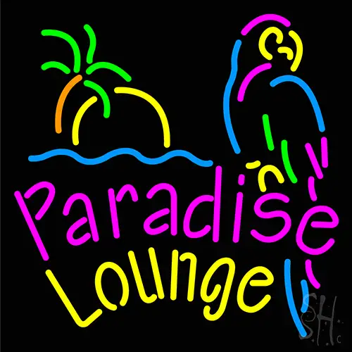 Paradise Lounge Neon Sign