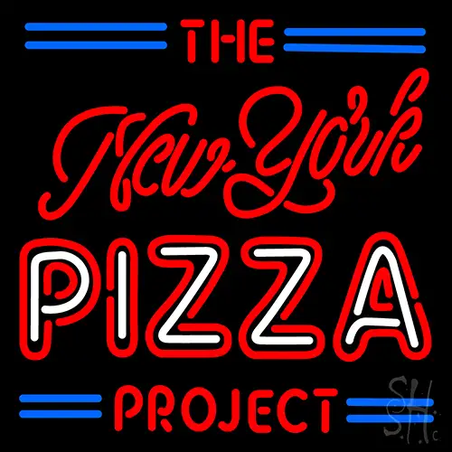 The New York Pizza Project Neon Sign