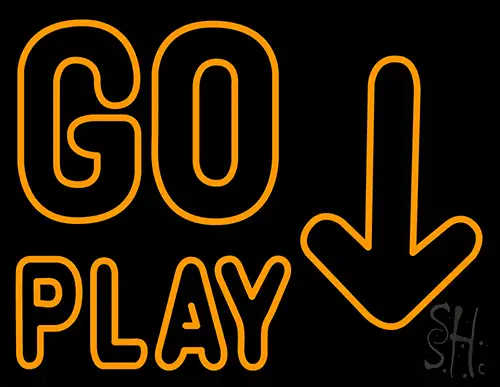 Go Play Neon Sign
