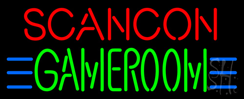 Scancon Gameroom Neon Sign