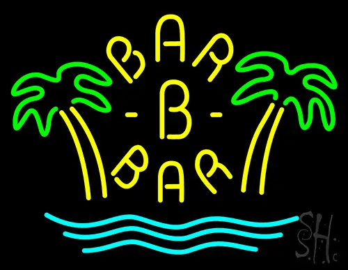 Bar B Bar Neon Sign